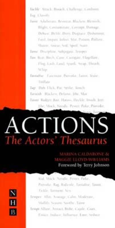 Actions: The Actors' Thesaurus by Marina Caldarone ...