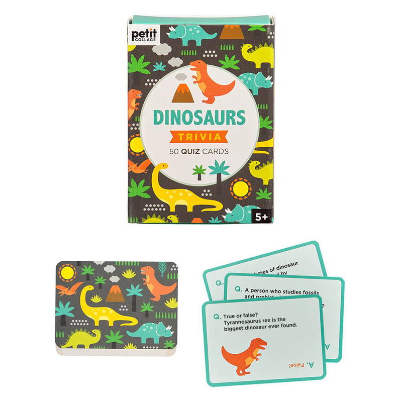 Dinosaur Trivia Cards by Petit Collage (5055923779026) | Harry Hartog Bookseller