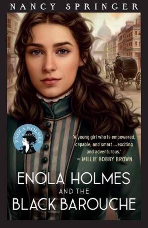Enola Holmes and the Black Barouche Enola Holmes 7 by Nancy Springer