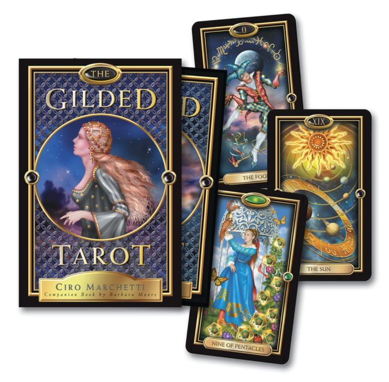 The Gilded Tarot By Ciro Marchetti 9780738705200 Harry Hartog Bookseller