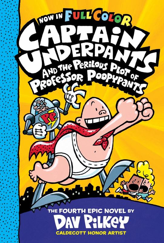 Captain Underpants and the Perilous Plot of Professor Poopypants Colour